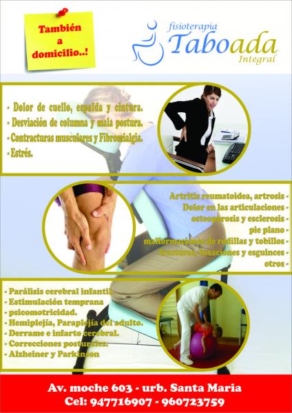 Consultorio De FISIOTERAPIA TABOADA | TRUJILLO | eFisioterapia