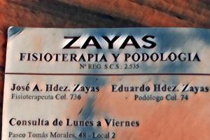 zayas fisioterapia y podologia