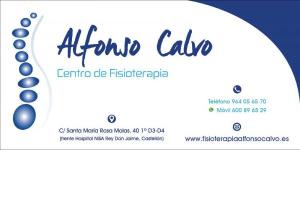 ALFONSO CALVO. Centro de Fisioterapia