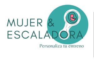 Mujer y escaladora