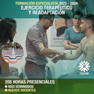 Formación Especialista en Ejercicio Terapéutico y Readaptación. ALICANTE 2023-24