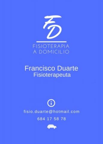 DOMFISIO Fisioterapia a Domicilio Tenerife, Francisco Duarte