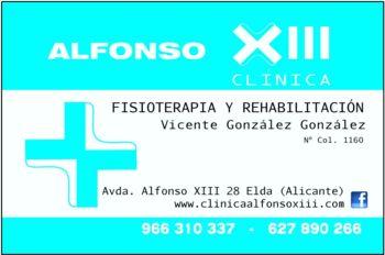 CLINICA ALFONSO XIII FISIOTERAPIA Y REHABILITACION FUNCIONAL